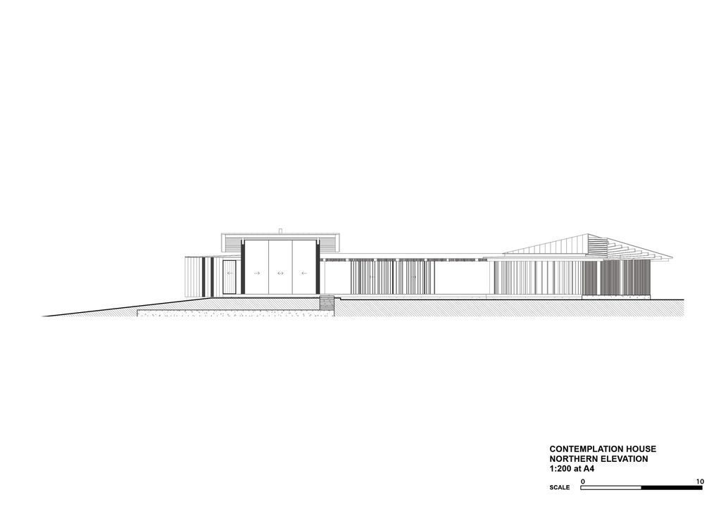 Contemplation House, Harmony with Nature by Virginia Kerridge Architect