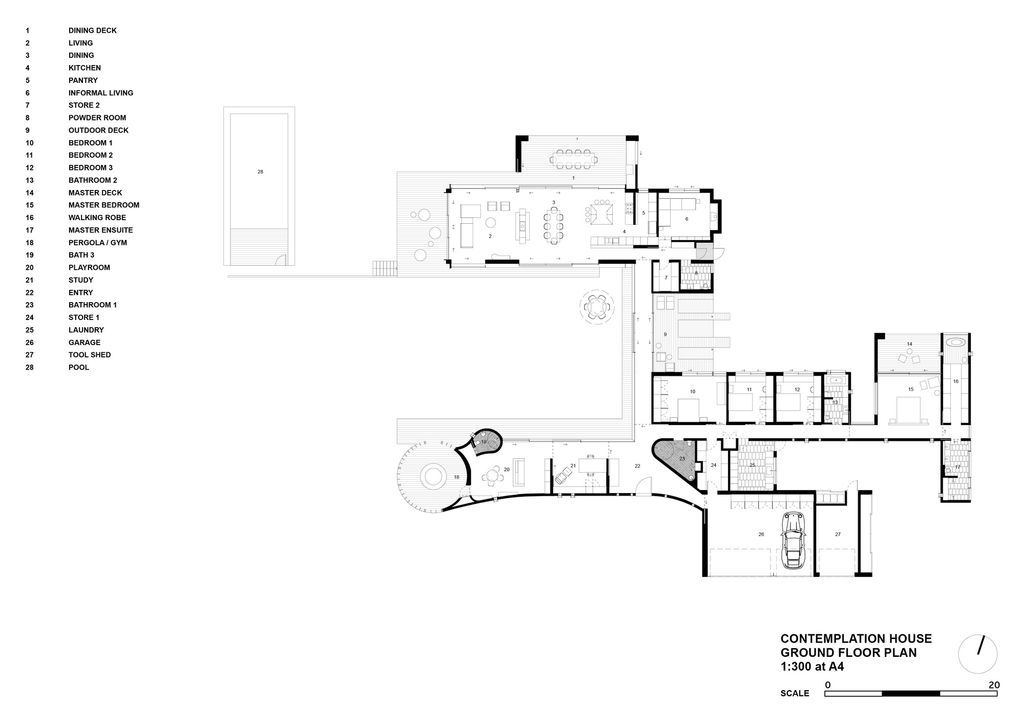 Contemplation House Harmony with Nature by Virginia Kerridge Architect 8