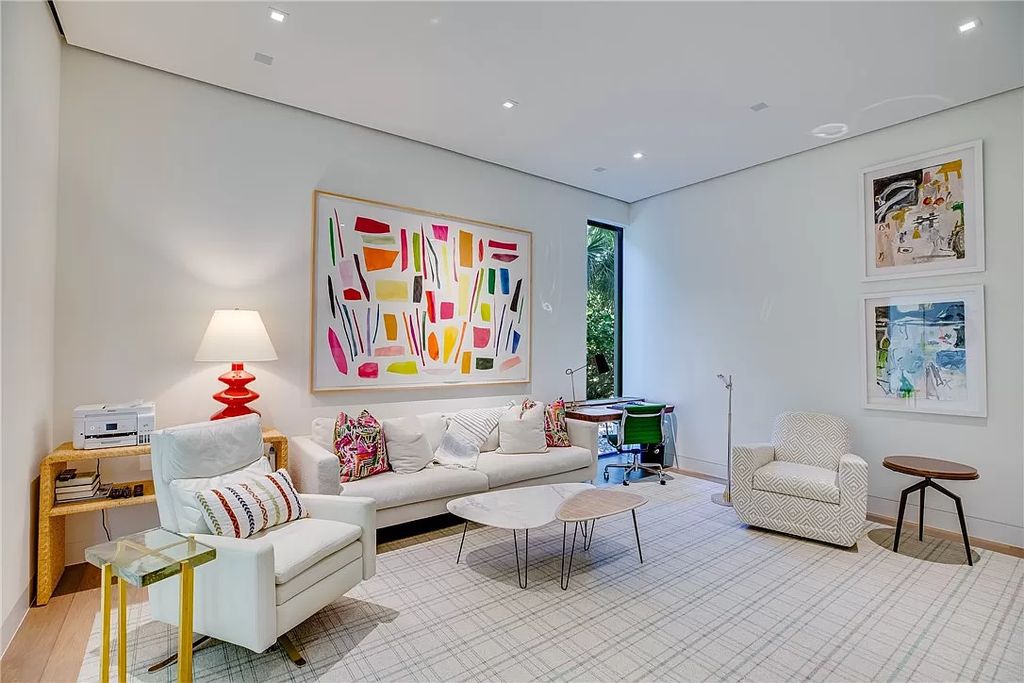 This modern oceanfront estate, located at 6600 N Highway A1a, Hutchinson Island, Florida, spans 1.5 acres and offers unparalleled privacy. With 149 glass windows and doors, it seamlessly blends stone, wood, and glass, creating a masterpiece of luxury and tranquility.
