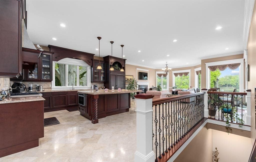 Exceptional Custom-Built Waterfront Home in Bloomfield Hills, Michigan, Priced at $3.8 Million