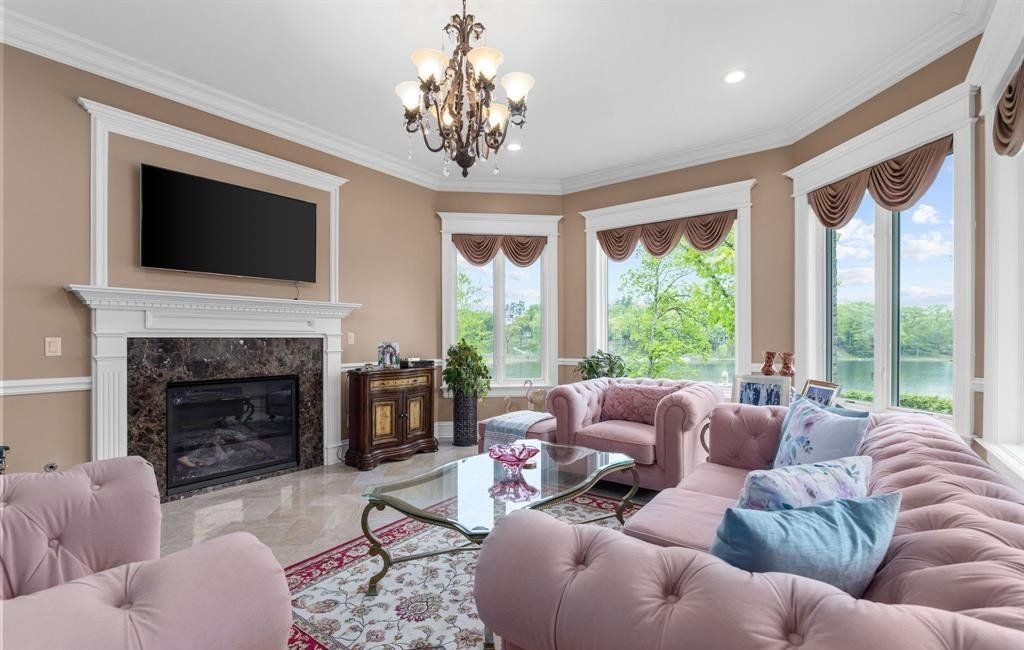 Exceptional Custom-Built Waterfront Home in Bloomfield Hills, Michigan, Priced at $3.8 Million
