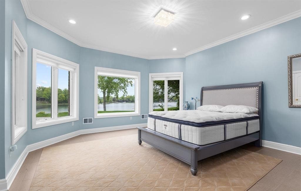 Exceptional Custom-Built Waterfront Home in Bloomfield Hills, Michigan, Priced at $3.8 Million