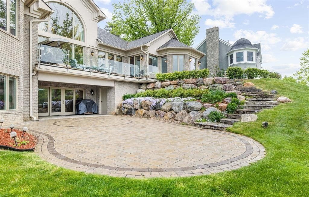 Exceptional Custom-Built Waterfront Home in Bloomfield Hills, Michigan, Priced at $3.8 Million