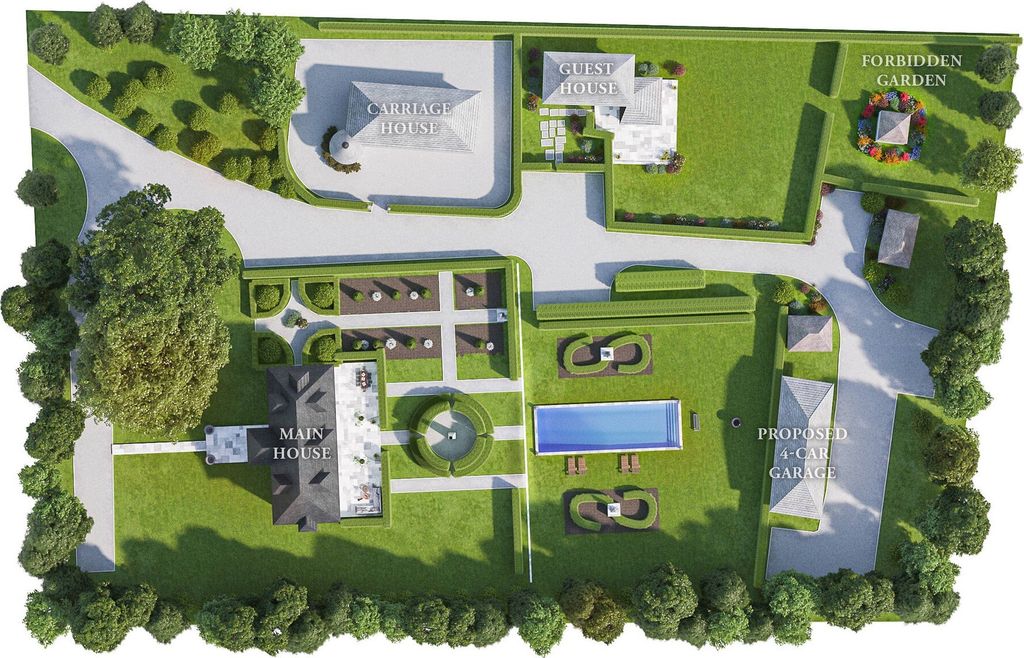 Exquisite East Hampton Oasis A Three Residence Compound with Breathtaking Landscape for 10.15 Million 44