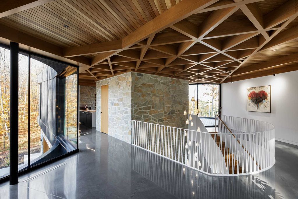Forges Residence, A Masterpiece by Bourgeois Lechasseur architectes