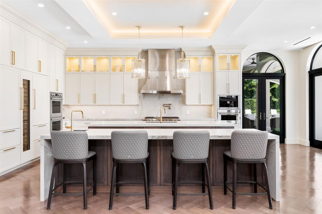 Discover the epitome of luxury waterfront living in this exceptional 6-bedroom, 8-bathroom estate at 2724 Sea Island Dr, Fort Lauderdale. Located in the prestigious Seven Isles neighborhood, this half-acre double lot showcases two pools, covered outdoor spaces, and 325 feet of southeast-exposure waterfront.