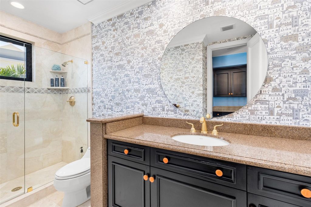 Discover the epitome of luxury waterfront living in this exceptional 6-bedroom, 8-bathroom estate at 2724 Sea Island Dr, Fort Lauderdale. Located in the prestigious Seven Isles neighborhood, this half-acre double lot showcases two pools, covered outdoor spaces, and 325 feet of southeast-exposure waterfront.