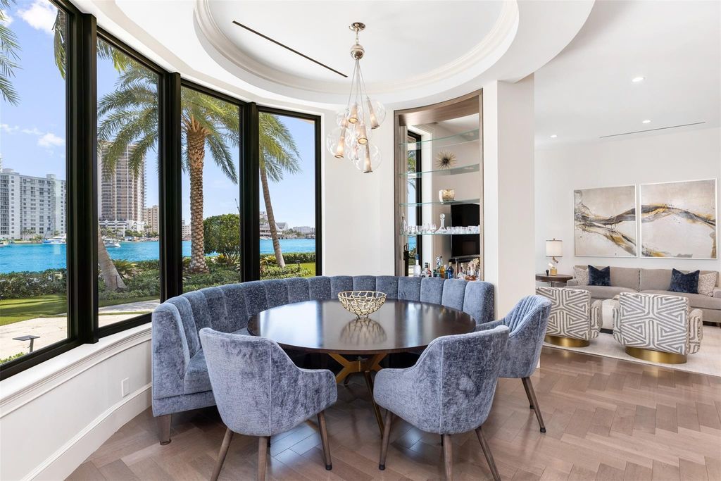 Discover the epitome of luxury waterfront living in this exceptional 6-bedroom, 8-bathroom estate at 2724 Sea Island Dr, Fort Lauderdale. Located in the prestigious Seven Isles neighborhood, this half-acre double lot showcases two pools, covered outdoor spaces, and 325 feet of southeast-exposure waterfront.