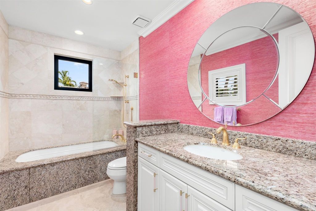 Discover the epitome of luxury waterfront living in this exceptional 6-bedroom, 8-bathroom estate at 2724 Sea Island Dr, Fort Lauderdale. Located in the prestigious Seven Isles neighborhood, this half-acre double lot showcases two pools, covered outdoor spaces, and 325 feet of southeast-exposure waterfront.