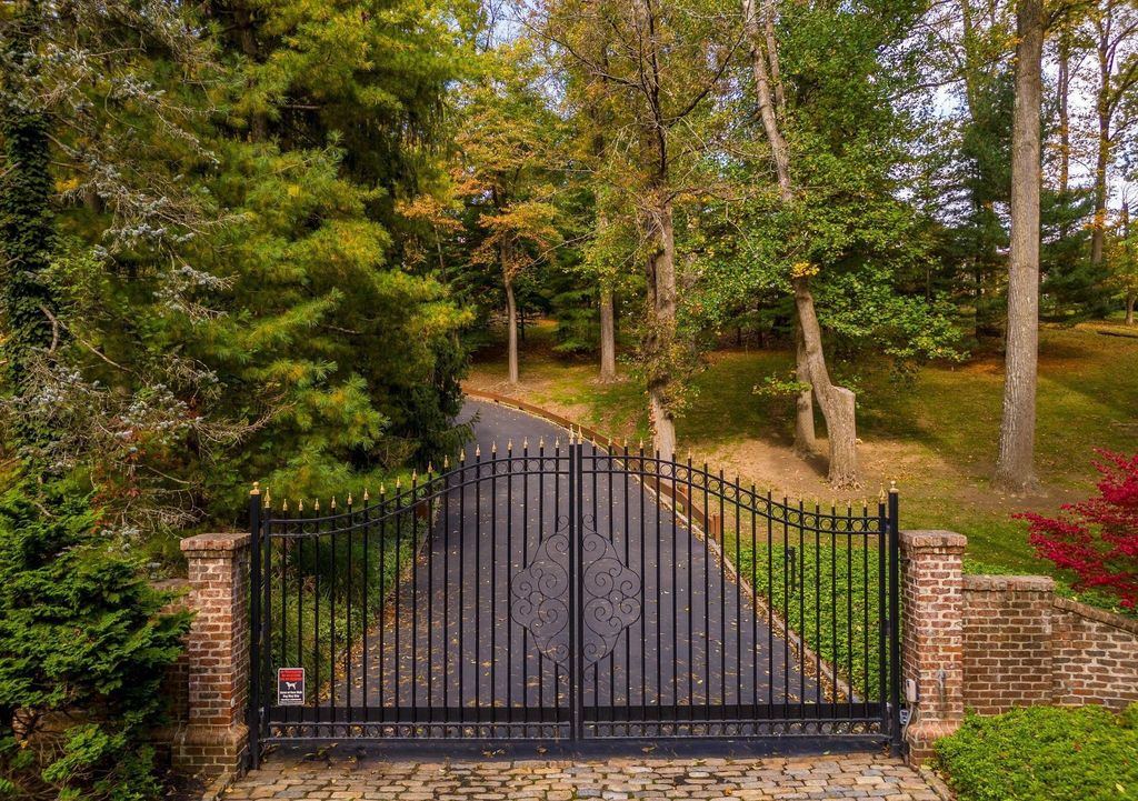 Luxurious French Manor in Villanova Pennsylvania Hits the Market for 3.95 Million 3