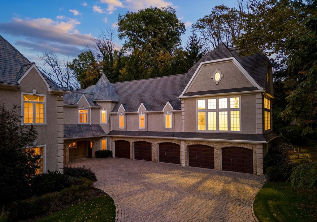 Luxurious French Manor in Villanova Pennsylvania Hits the Market for 3.95 Million 5