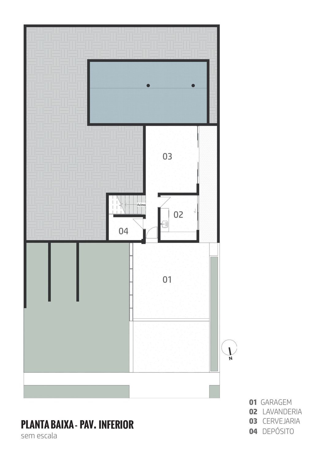 Patio House with Architectural Innovation by Caio Persighini Arquitetura 30