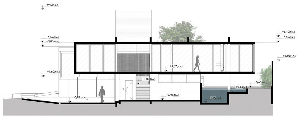 Patio House with Architectural Innovation by Caio Persighini Arquitetura 35