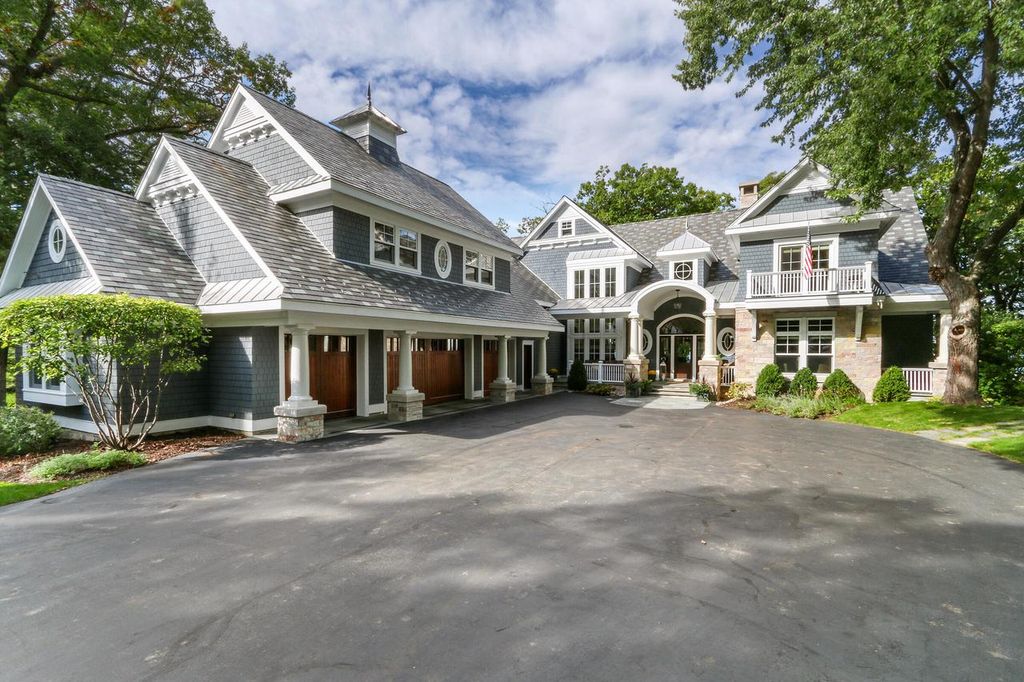 Quintessential Lakefront Gem in Fontana Wisconsin Hits the Market at 13.9 Million 55