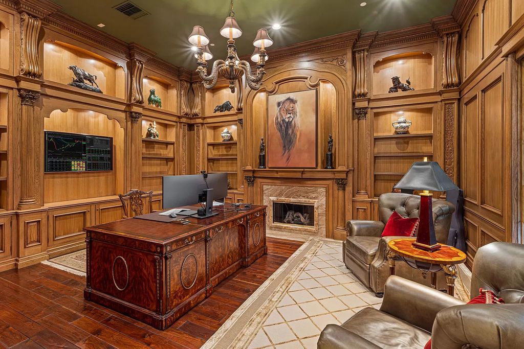 Nestled on a prime 1.06-acre waterfront estate at 5001 Egret Point Circle, Boca Raton, this Italianate marvel in The Sanctuary presents 8 bedrooms, 14 baths, and 14,848 square feet of opulent living space, meticulously crafted in 2005.