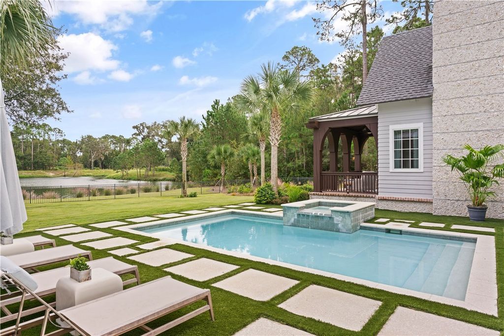 Serene Lakefront Living Explore the 2.995 Million Saint Simons Island Retreat 46