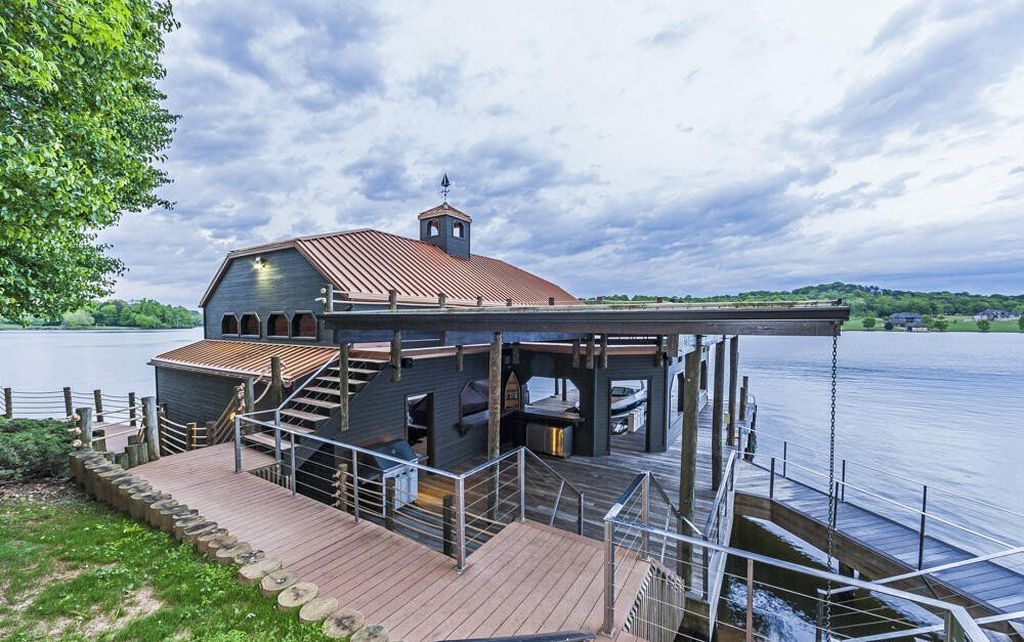 Sophisticated 5.5 Million Waterside Home in Knoxville Tennessee 42 1