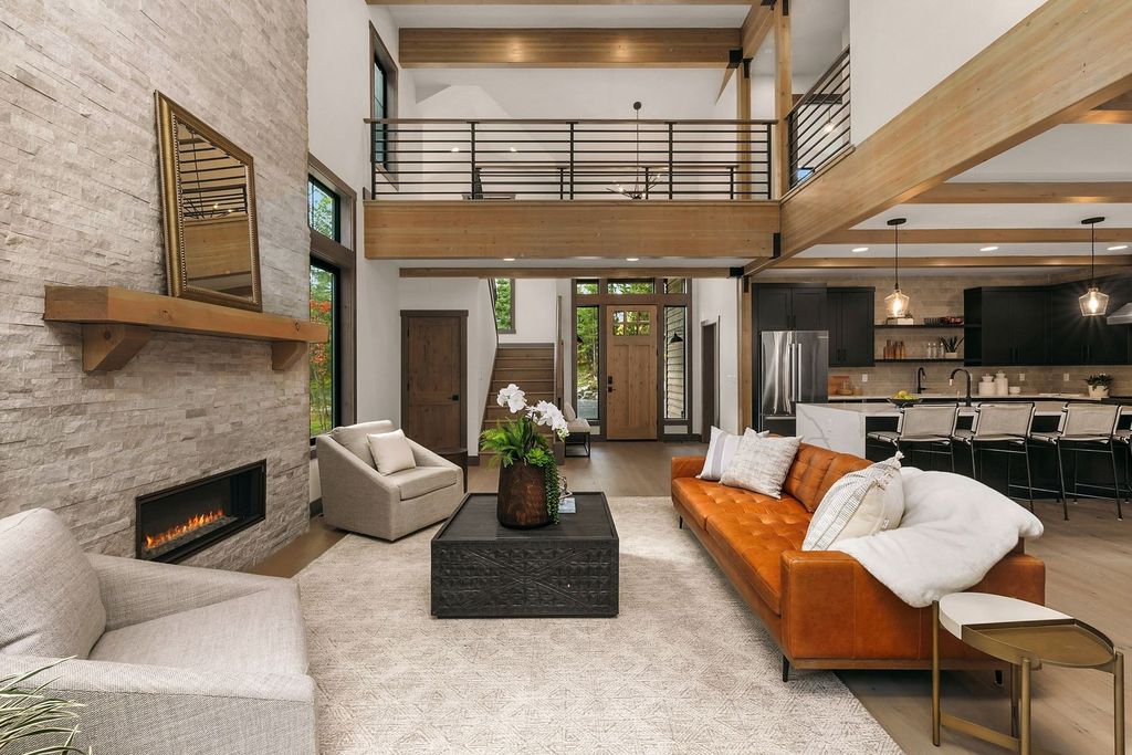 Stunning Cle Elum Washington Home Seamlessly Blends with Nature Listed at 2129998 6