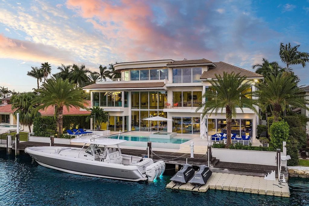 Discover The Isla Bahia Estate, an architectural marvel in Fort Lauderdale's Harbour Beach. With 6 bedrooms, 11 baths, and over 10,800 square feet, this 2018-built waterfront mansion offers unparalleled luxury, boasting a gourmet kitchen, a theater, and an elevator.