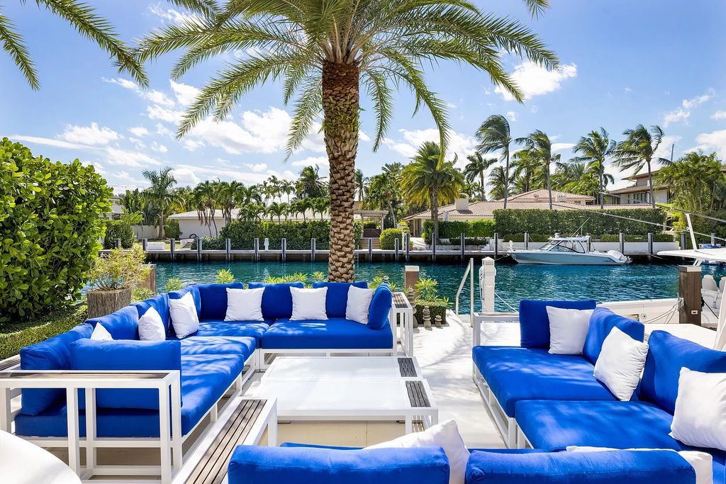 Discover The Isla Bahia Estate, an architectural marvel in Fort Lauderdale's Harbour Beach. With 6 bedrooms, 11 baths, and over 10,800 square feet, this 2018-built waterfront mansion offers unparalleled luxury, boasting a gourmet kitchen, a theater, and an elevator.