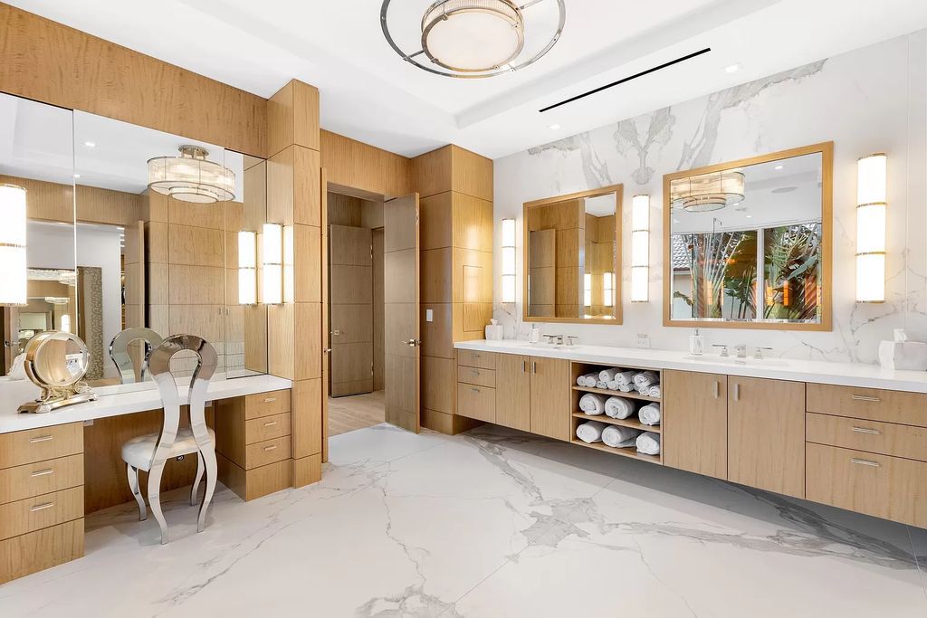 Discover The Isla Bahia Estate, an architectural marvel in Fort Lauderdale's Harbour Beach. With 6 bedrooms, 11 baths, and over 10,800 square feet, this 2018-built waterfront mansion offers unparalleled luxury, boasting a gourmet kitchen, a theater, and an elevator.