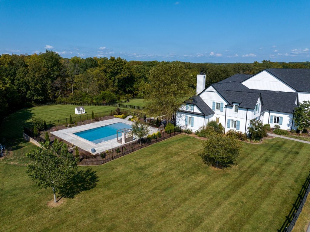 The Ultimate Entertainers' Farmhouse: 19 Acres in Williamson County, Tennessee for $6,995,000