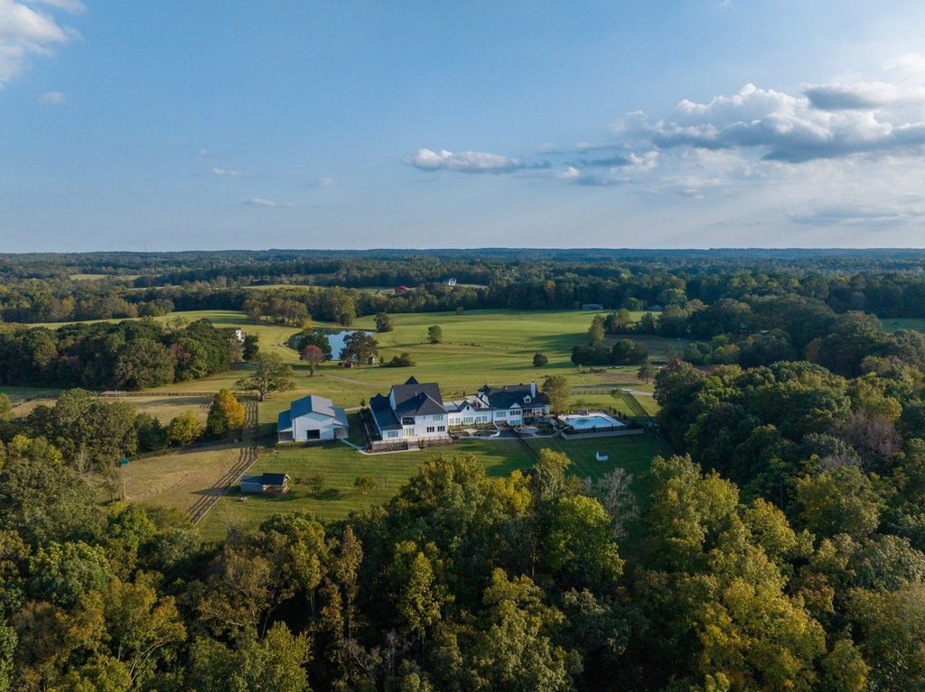 The Ultimate Entertainers' Farmhouse: 19 Acres in Williamson County, Tennessee for $6,995,000