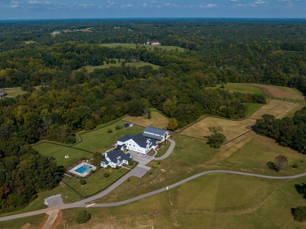 The Ultimate Entertainers' Farmhouse: 19 Acres in Williamson County, Tennessee for $6,995,000
