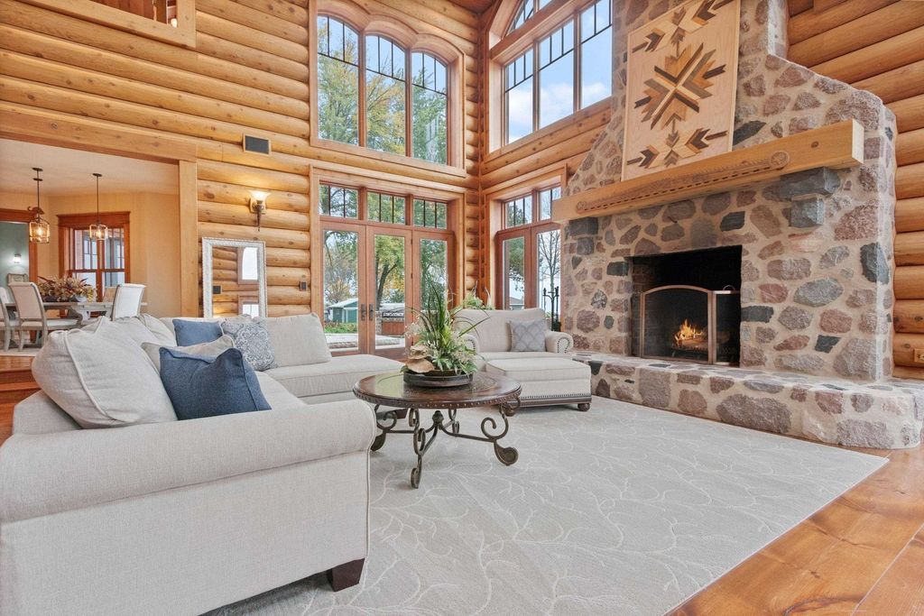 Waterfront Log Cabin Paradise Suamico Wisconsins Ultimate Retreat for 2.795 Million 10