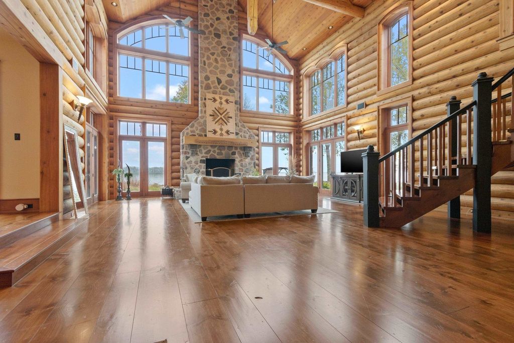 Waterfront Log Cabin Paradise Suamico Wisconsins Ultimate Retreat for 2.795 Million 11