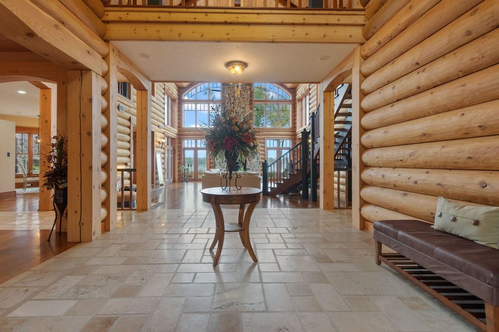 Waterfront Log Cabin Paradise Suamico Wisconsins Ultimate Retreat for 2.795 Million 16