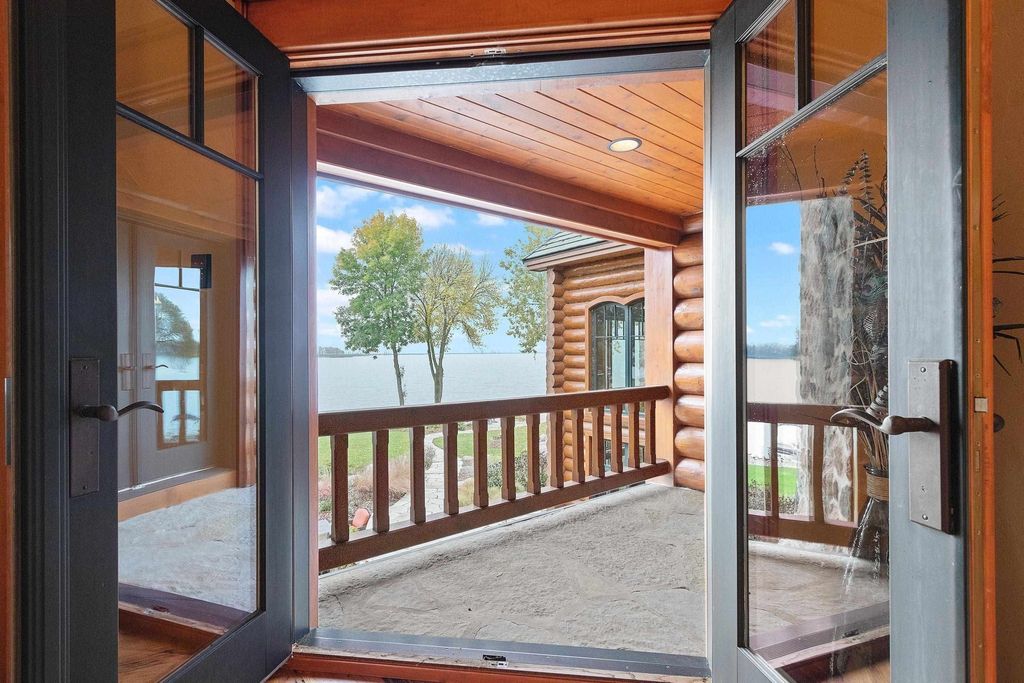 Waterfront Log Cabin Paradise Suamico Wisconsins Ultimate Retreat for 2.795 Million 26