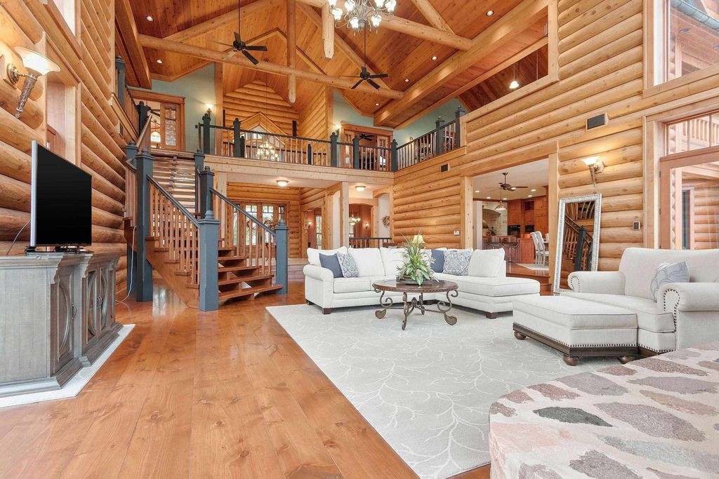 Waterfront Log Cabin Paradise Suamico Wisconsins Ultimate Retreat for 2.795 Million 9