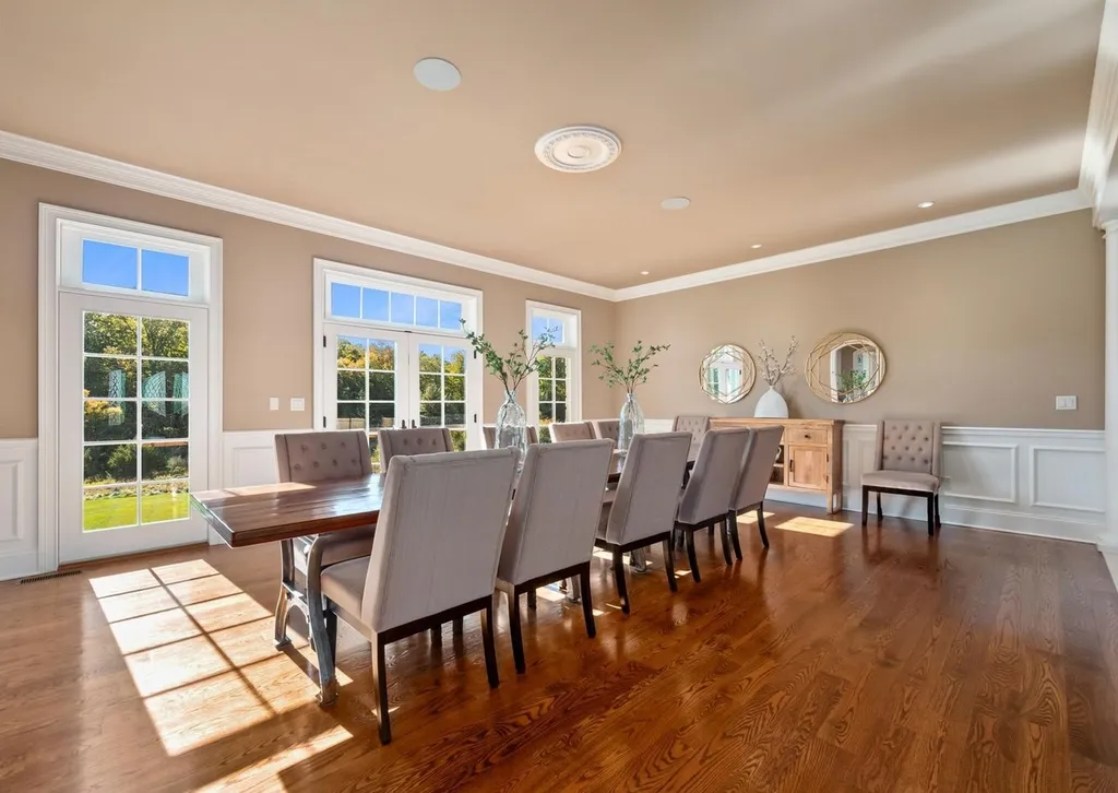 10 Stonebridge Crossing Road Home in Newtown, Pennsylvania. Immerse yourself in the epitome of luxury living with this meticulously crafted 10,000+ sq ft estate by Zavetta Custom Homes. Nestled in Historic Washington Crossing, this exclusive property on Stonebridge Crossing Road offers unparalleled quality, commanding views, and the rare opportunity to enjoy a life of opulence in Bucks County.