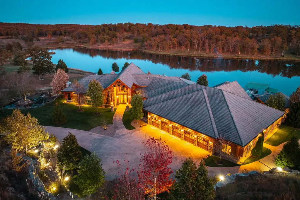 1812 Highway 42 Home in Brumley, Missouri. Discover the enchanting Tradewinds Ranch, a sprawling retreat nestled in Brumley, Missouri, offering a peaceful escape just two hours from both St. Louis and Kansas City. Spanning 1,065 acres, this meticulously crafted Ranch Compound reflects a profound understanding of the land, showcasing premium ranch and equestrian facilities, complemented by multiple residences, including the grand 13,000 sq.ft. main residence.