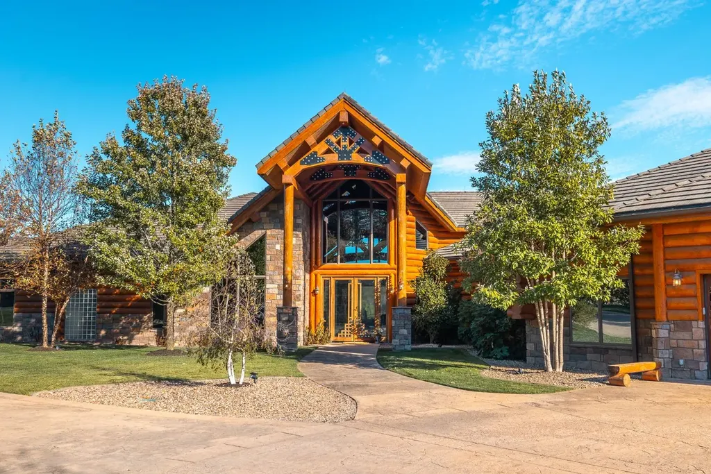 1812 Highway 42 Home in Brumley, Missouri. Discover the enchanting Tradewinds Ranch, a sprawling retreat nestled in Brumley, Missouri, offering a peaceful escape just two hours from both St. Louis and Kansas City. Spanning 1,065 acres, this meticulously crafted Ranch Compound reflects a profound understanding of the land, showcasing premium ranch and equestrian facilities, complemented by multiple residences, including the grand 13,000 sq.ft. main residence.