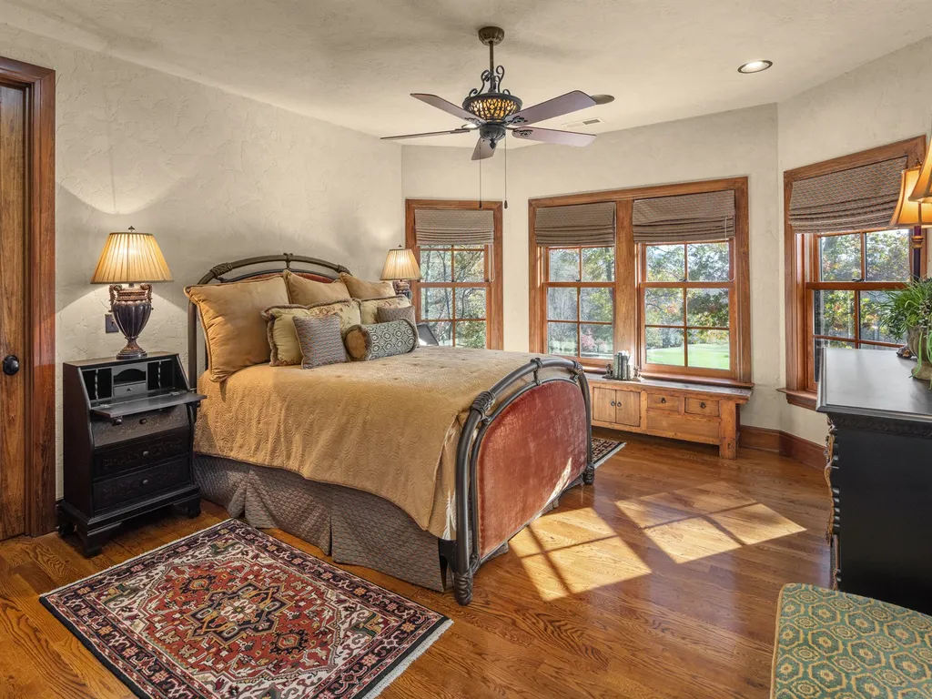 1987 White Tree Trail Home in Arden, North Carolina. Step into luxury living at this exceptional estate home overlooking the signature golf hole at The Cliffs of Walnut Cove. With old-world charm, meticulous details, and stunning mountain views, this residence offers a perfect blend of elegance and golf course living. Indulge in a gourmet kitchen, unique dining experiences, and a serene primary suite.