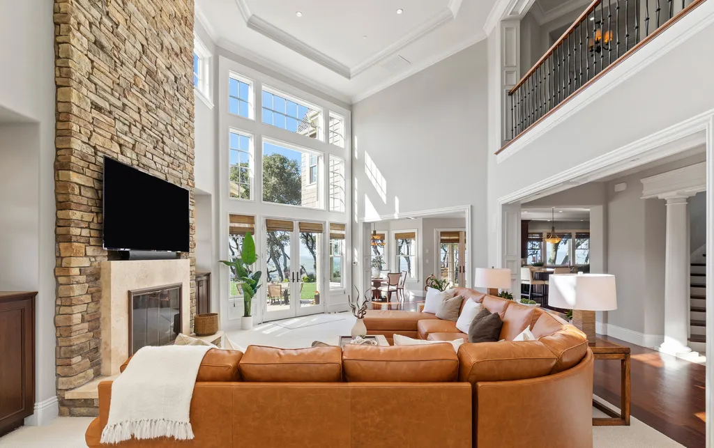 9767 Santos Ranch Road Home in Pleasanton, California. Experience the epitome of wine country living in this 4700+ SF luxury residence by Prodigy Real Estate. Boasting 4 bedrooms, 5 bathrooms, an office, and impeccable craftsmanship, this home offers a thoughtfully designed floor plan, soaring ceilings, and expansive windows to capture panoramic views. 