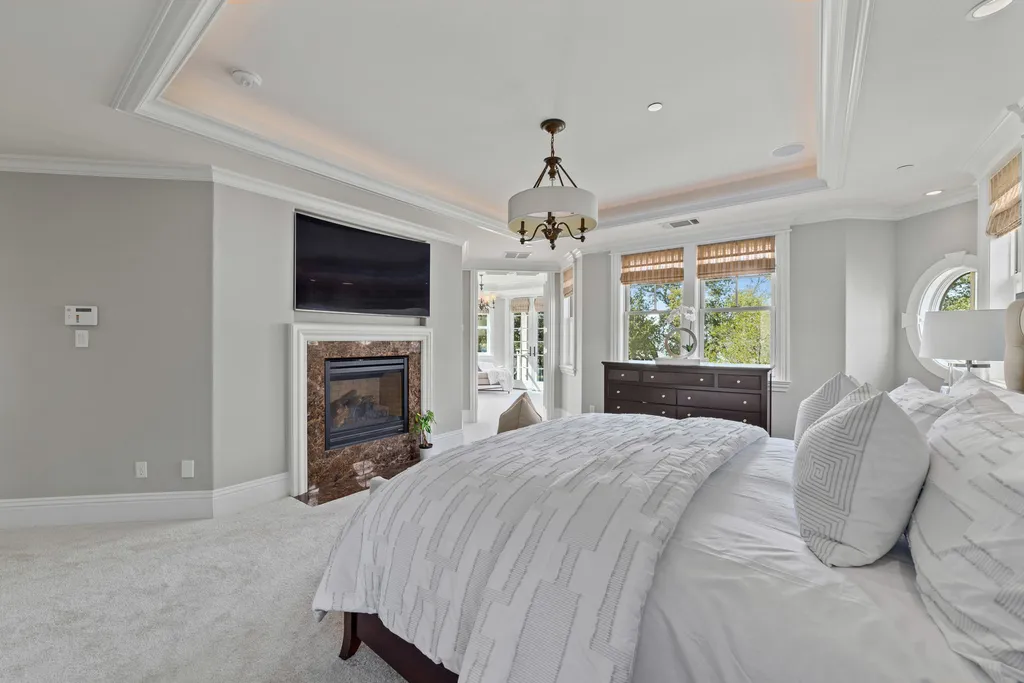 9767 Santos Ranch Road Home in Pleasanton, California. Experience the epitome of wine country living in this 4700+ SF luxury residence by Prodigy Real Estate. Boasting 4 bedrooms, 5 bathrooms, an office, and impeccable craftsmanship, this home offers a thoughtfully designed floor plan, soaring ceilings, and expansive windows to capture panoramic views. 