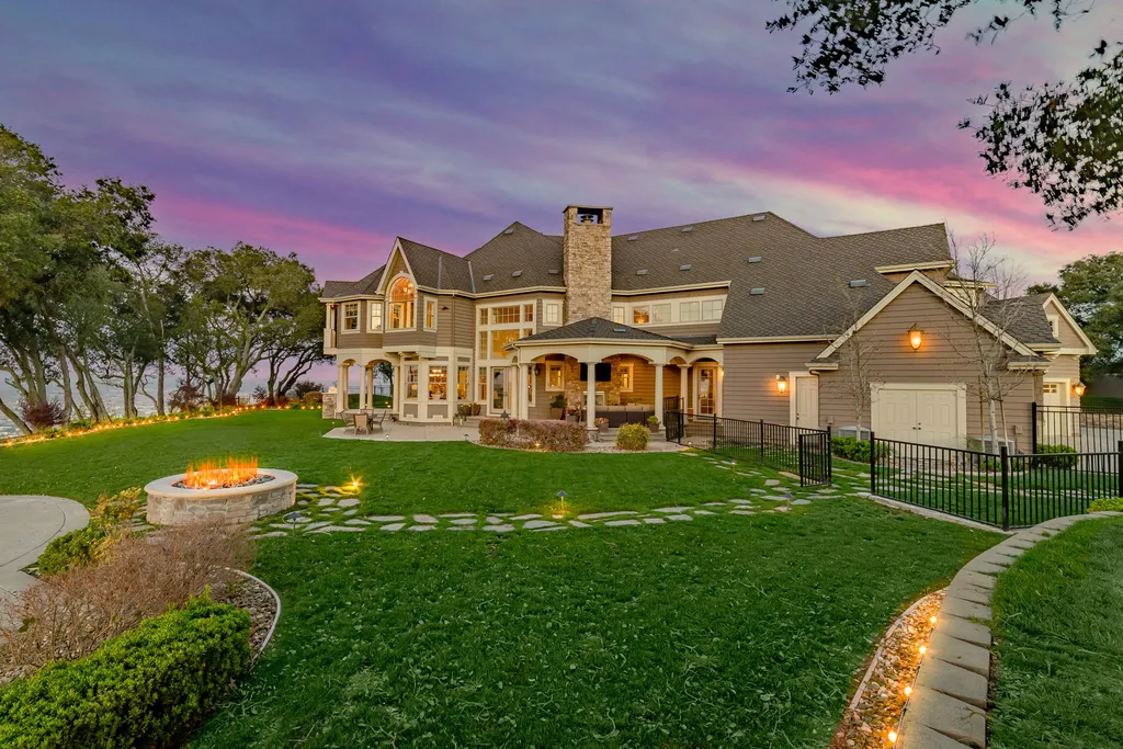 9767 Santos Ranch Road Home in Pleasanton, California. Experience the epitome of wine country living in this 4700+ SF luxury residence by Prodigy Real Estate. Boasting 4 bedrooms, 5 bathrooms, an office, and impeccable craftsmanship, this home offers a thoughtfully designed floor plan, soaring ceilings, and expansive windows to capture panoramic views. 