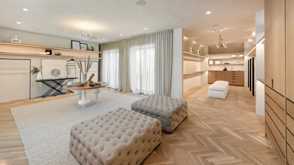 9904 Kip Drive Home in Beverly Hills, California. Enter the world of opulence and exclusivity with this celebrity compound behind gated privacy. Designed by KAA Associates, the 25,000 SF estate boasts 7 bedrooms, 13 bathrooms, lush gardens, and stunning canyon, city, and ocean views. 