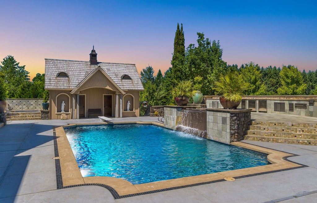 A French Country Estate Embracing Old World Craftsmanship in Tualatin Oregon Offered at 3.95 Million 34