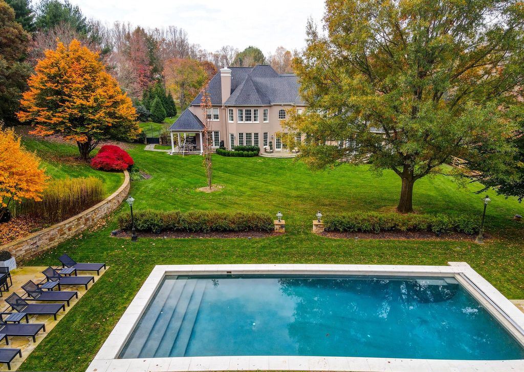 A French Country Oasis in Phoenix Maryland Embraces Country Living at 2.75 Million 20