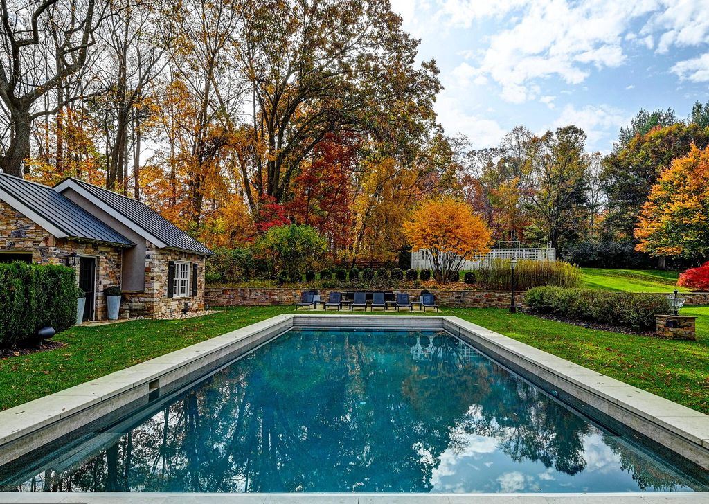 A French Country Oasis in Phoenix Maryland Embraces Country Living at 2.75 Million 22