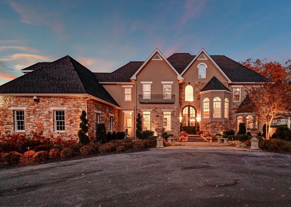 A French Country Oasis in Phoenix Maryland Embraces Country Living at 2.75 Million 29