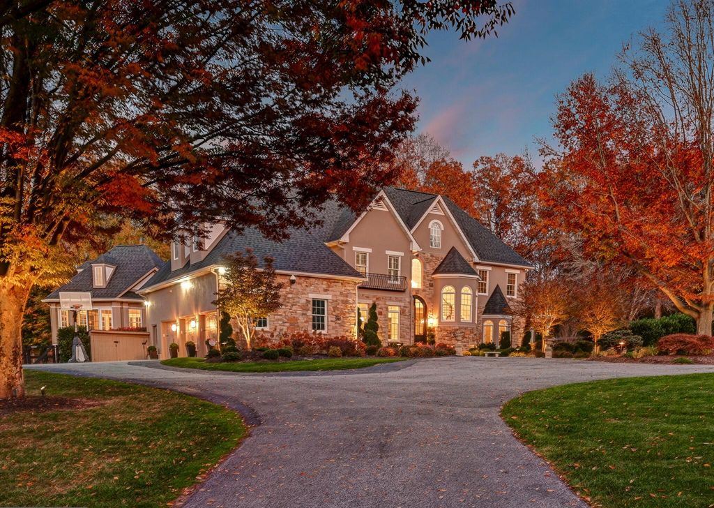 A French Country Oasis in Phoenix Maryland Embraces Country Living at 2.75 Million 55