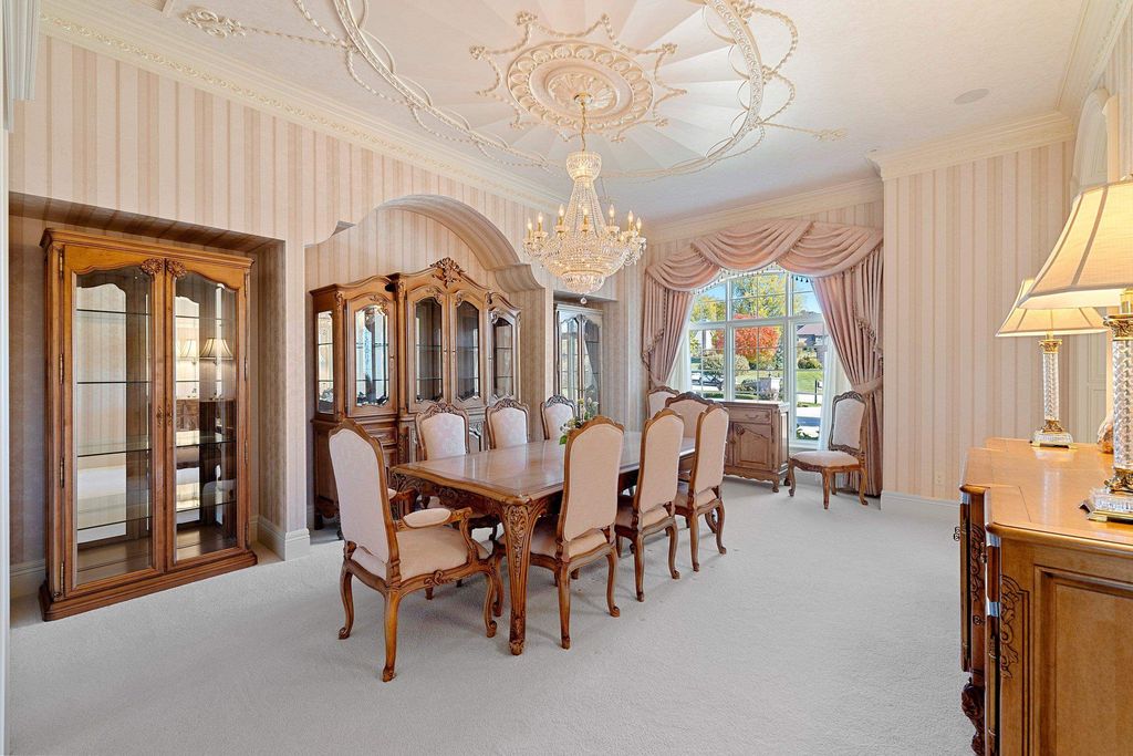 A Majestic All Brick Hillside Ranch Mansion on 3 Lake Largo Lots Priced at 2.999 Million n Wisconsin 16
