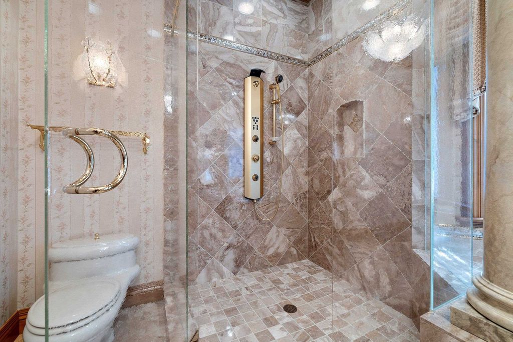 A Majestic All Brick Hillside Ranch Mansion on 3 Lake Largo Lots Priced at 2.999 Million n Wisconsin 57