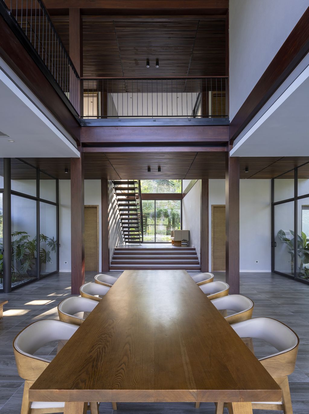 Ajisai Hill House, a Nature-Blended Mountain Home by Idee Architects