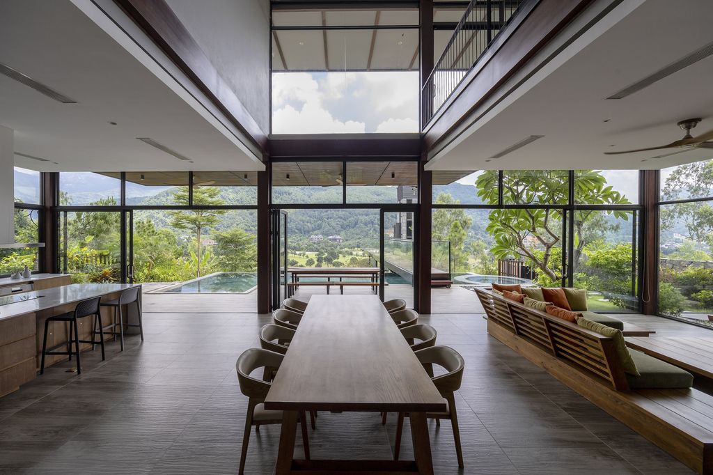 Ajisai Hill House, a Nature-Blended Mountain Home by Idee Architects